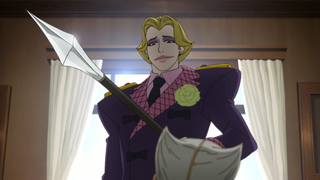 Florent L’Belle, Mayor Damian Tenma’s personal aide